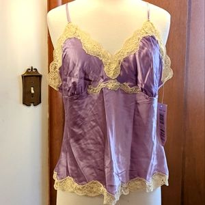 VTG Sunny Leigh Stretch Silk Camisole XL